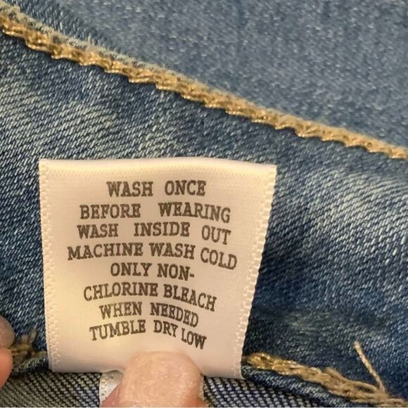 Altar’d State Women’s Denim Mini Jean Skirt, Size XS - Picture 6 of 7